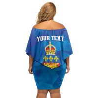 Personalized Canada Quebec Province Family Matching Off Shoulder Short Dress and Hawaiian Shirt Je Me Souviens