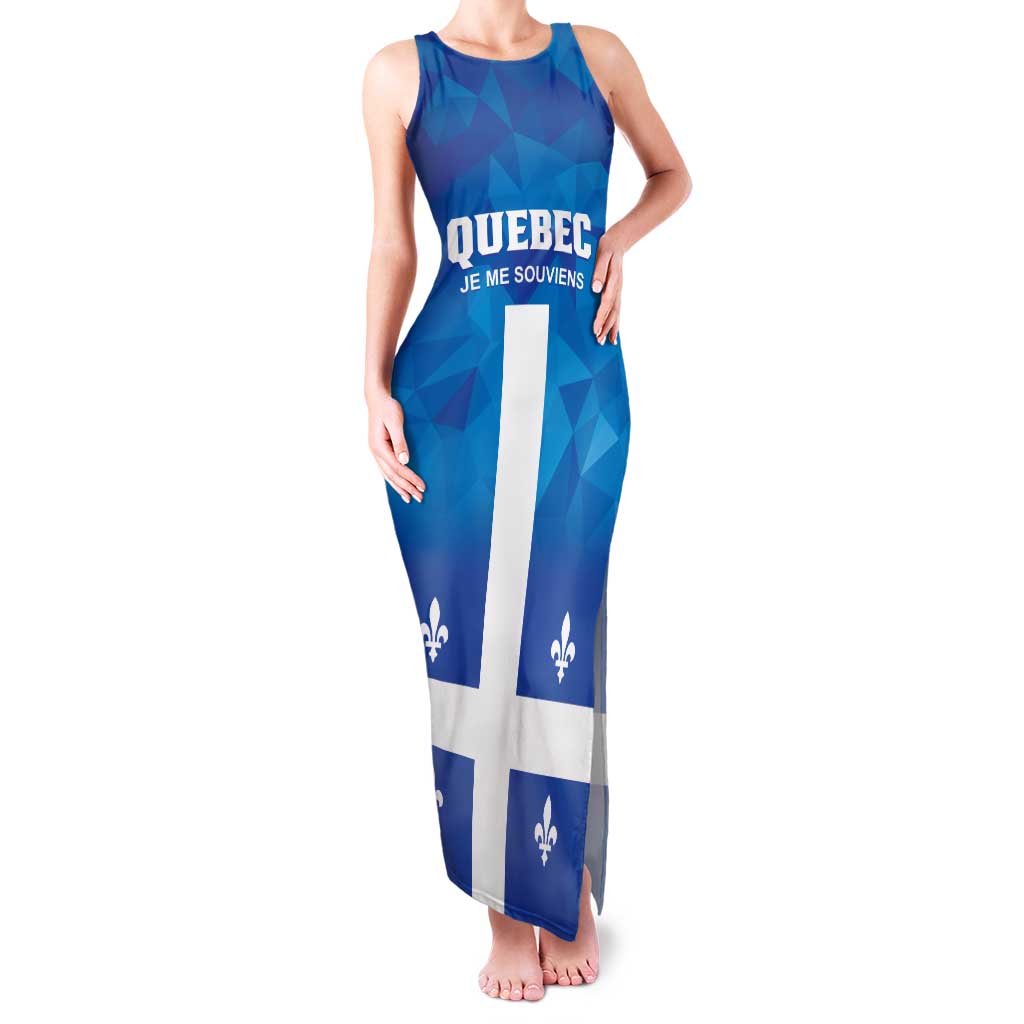 Personalized Canada Quebec Province Family Matching Tank Maxi Dress and Hawaiian Shirt Je Me Souviens