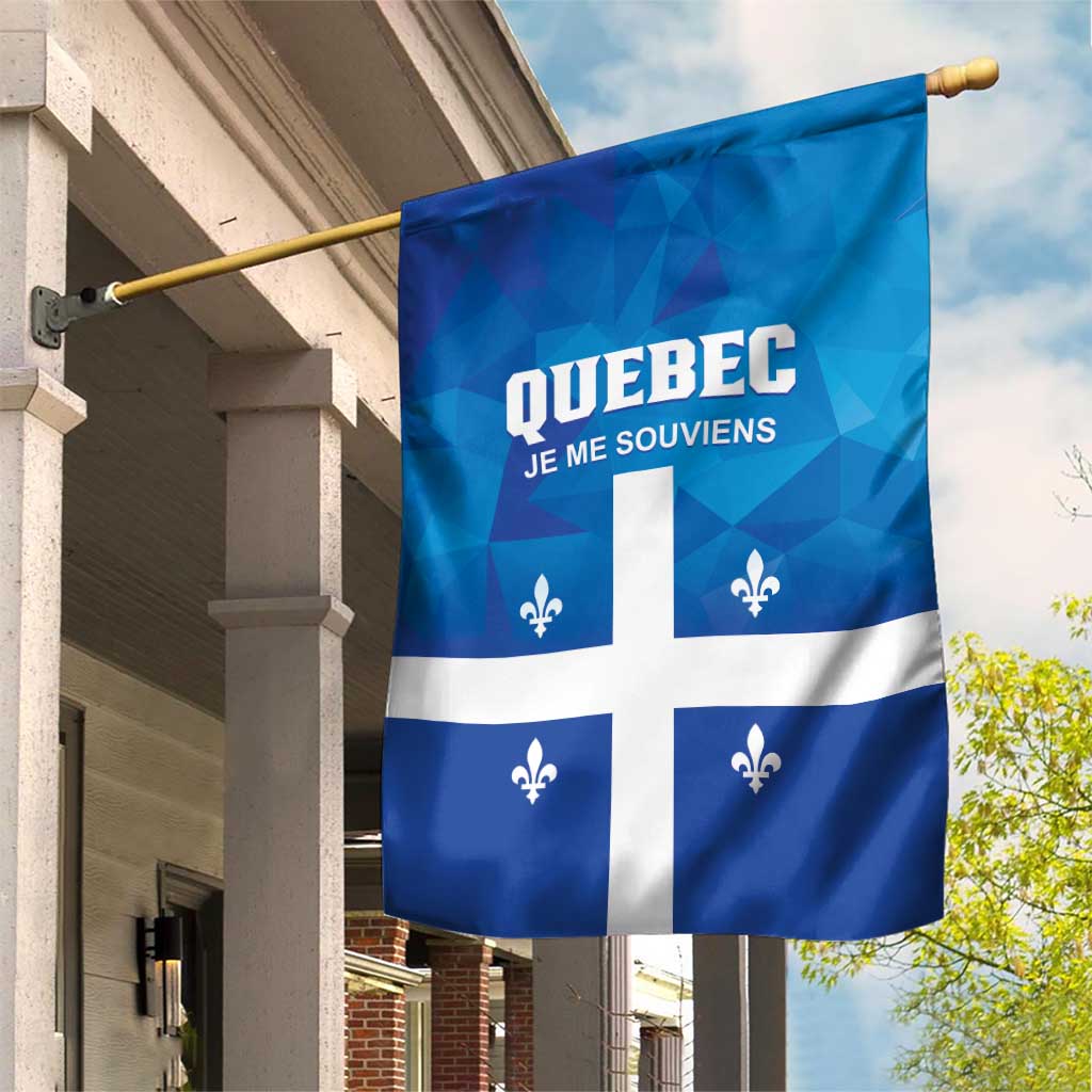 Canada Quebec Province Garden Flag Je Me Souviens