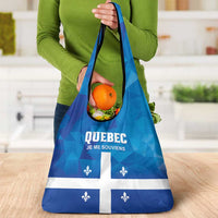 Canada Quebec Province Grocery Bag Je Me Souviens