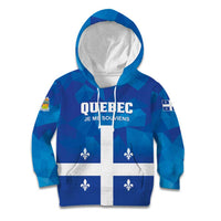 Personalized Canada Quebec Province Kid Hoodie Je Me Souviens