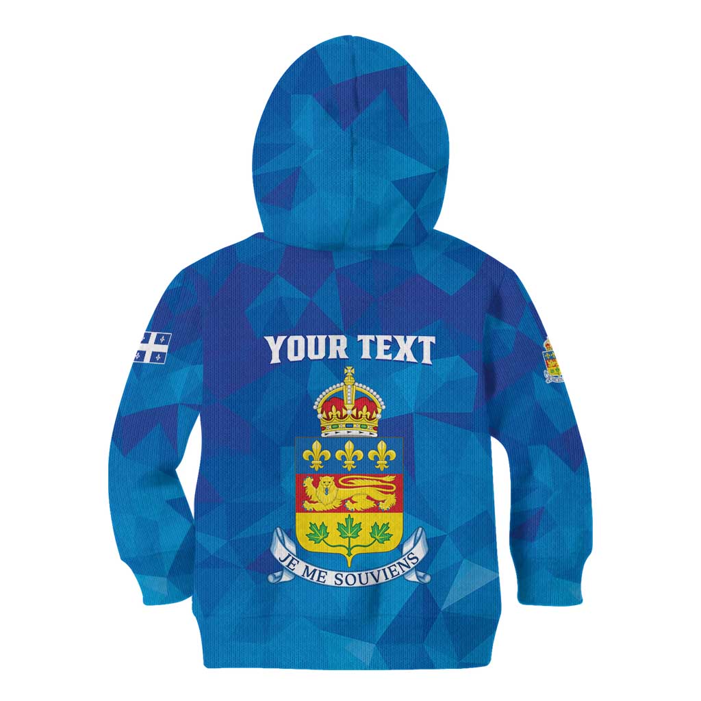 Personalized Canada Quebec Province Kid Hoodie Je Me Souviens