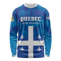 Personalized Canada Quebec Province Long Sleeve Shirt Je Me Souviens