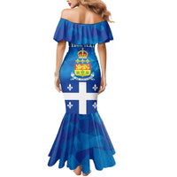 Personalized Canada Quebec Province Mermaid Dress Je Me Souviens