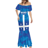 Personalized Canada Quebec Province Mermaid Dress Je Me Souviens