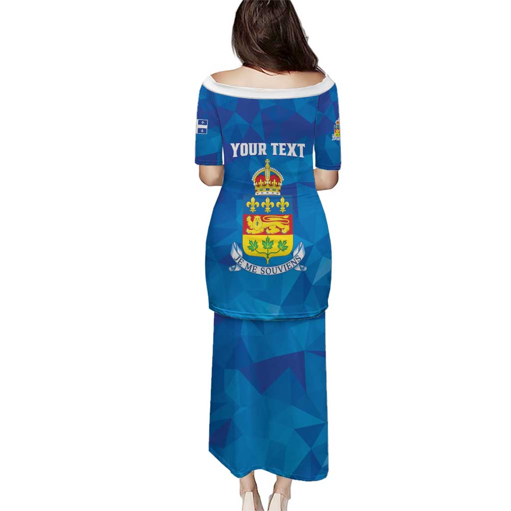 Personalized Canada Quebec Province Puletasi Je Me Souviens