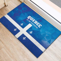 Canada Quebec Province Rubber Doormat Je Me Souviens