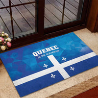Canada Quebec Province Rubber Doormat Je Me Souviens