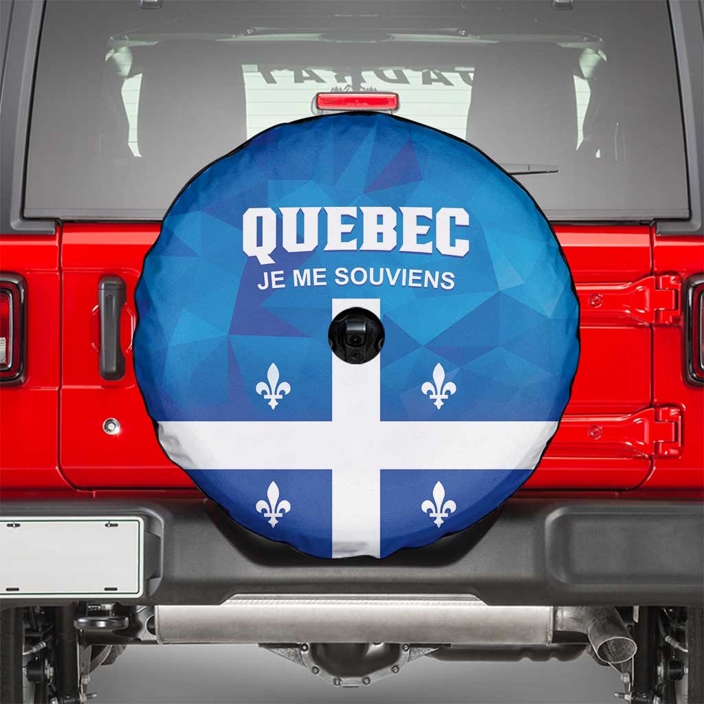 Canada Quebec Province Spare Tire Cover Je Me Souviens