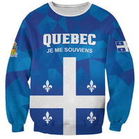Personalized Canada Quebec Province Sweatshirt Je Me Souviens