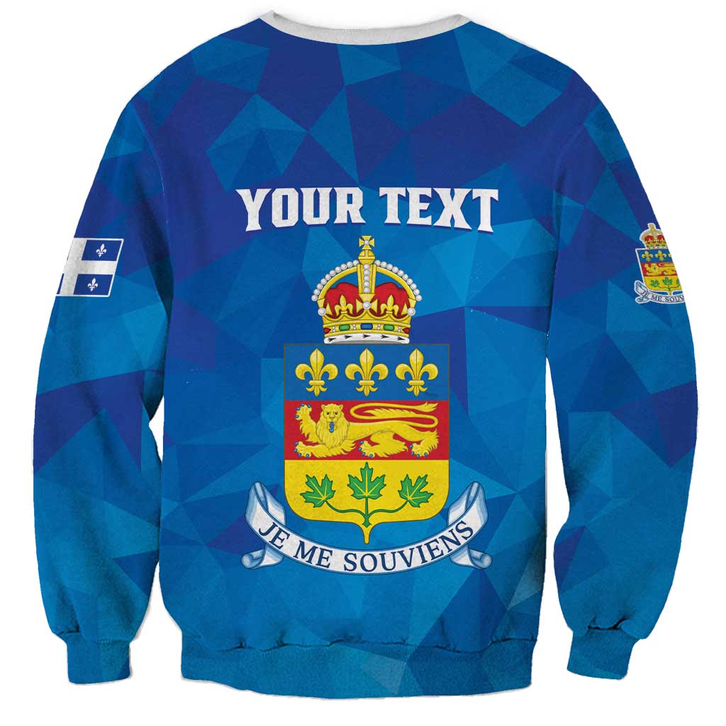 Personalized Canada Quebec Province Sweatshirt Je Me Souviens