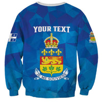 Personalized Canada Quebec Province Sweatshirt Je Me Souviens
