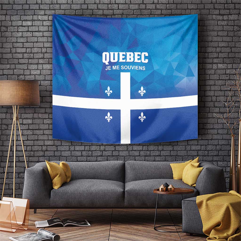 Canada Quebec Province Tapestry Je Me Souviens