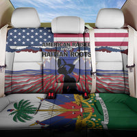 Haiti Heritage Month 2025 Back Car Seat Cover American Raised With Haitian Roots