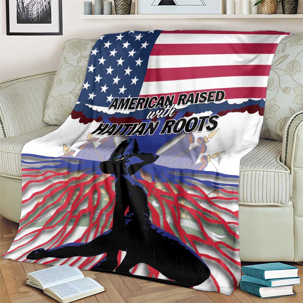 Haiti Heritage Month 2025 Blanket American Raised With Haitian Roots