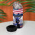 Haiti Heritage Month 2025 4 in 1 Can Cooler Tumbler American Raised With Haitian Roots
