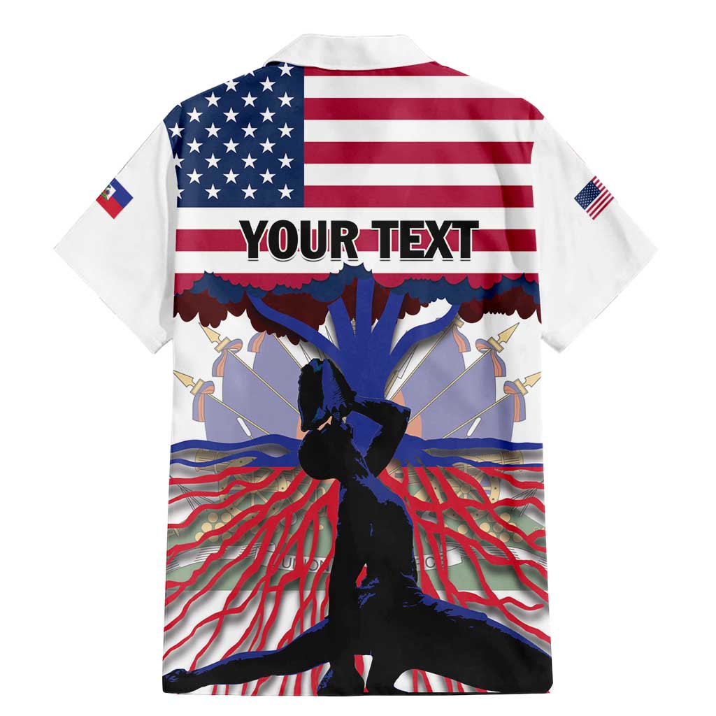 Haiti Heritage Month 2025 Family Matching Mermaid Dress and Hawaiian Shirt American Raised With Haitian Roots