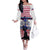 Haiti Heritage Month 2025 Family Matching Off The Shoulder Long Sleeve Dress and Hawaiian Shirt American Raised With Haitian Roots