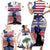 Haiti Heritage Month 2025 Family Matching Short Sleeve Bodycon Dress and Hawaiian Shirt American Raised With Haitian Roots