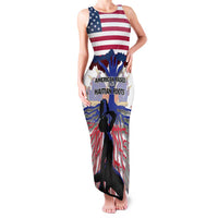 Haiti Heritage Month 2025 Family Matching Tank Maxi Dress and Hawaiian Shirt American Raised With Haitian Roots