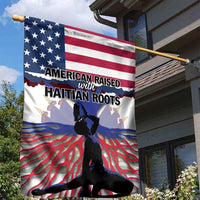 Haiti Heritage Month 2025 Garden Flag American Raised With Haitian Roots