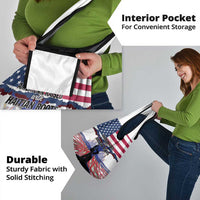 Haiti Heritage Month 2025 Grocery Bag American Raised With Haitian Roots