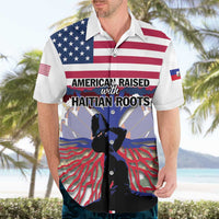 Haiti Heritage Month 2025 Hawaiian Shirt American Raised With Haitian Roots