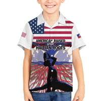 Haiti Heritage Month 2025 Hawaiian Shirt American Raised With Haitian Roots
