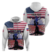 Haiti Heritage Month 2025 Hoodie American Raised With Haitian Roots