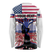 Haiti Heritage Month 2025 Long Sleeve Shirt American Raised With Haitian Roots
