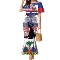 Haiti Heritage Month 2025 Mermaid Dress American Raised With Haitian Roots