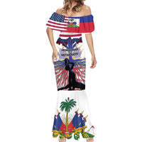 Haiti Heritage Month 2025 Mermaid Dress American Raised With Haitian Roots