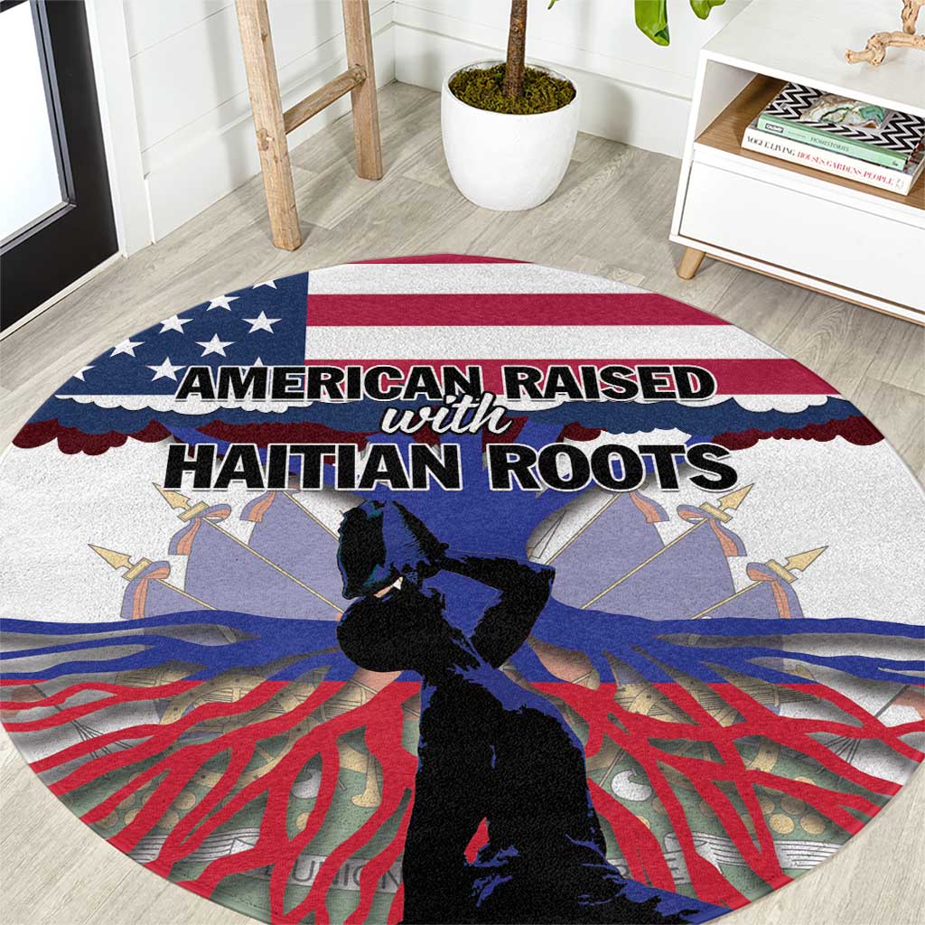 Haiti Heritage Month 2025 Round Carpet American Raised With Haitian Roots