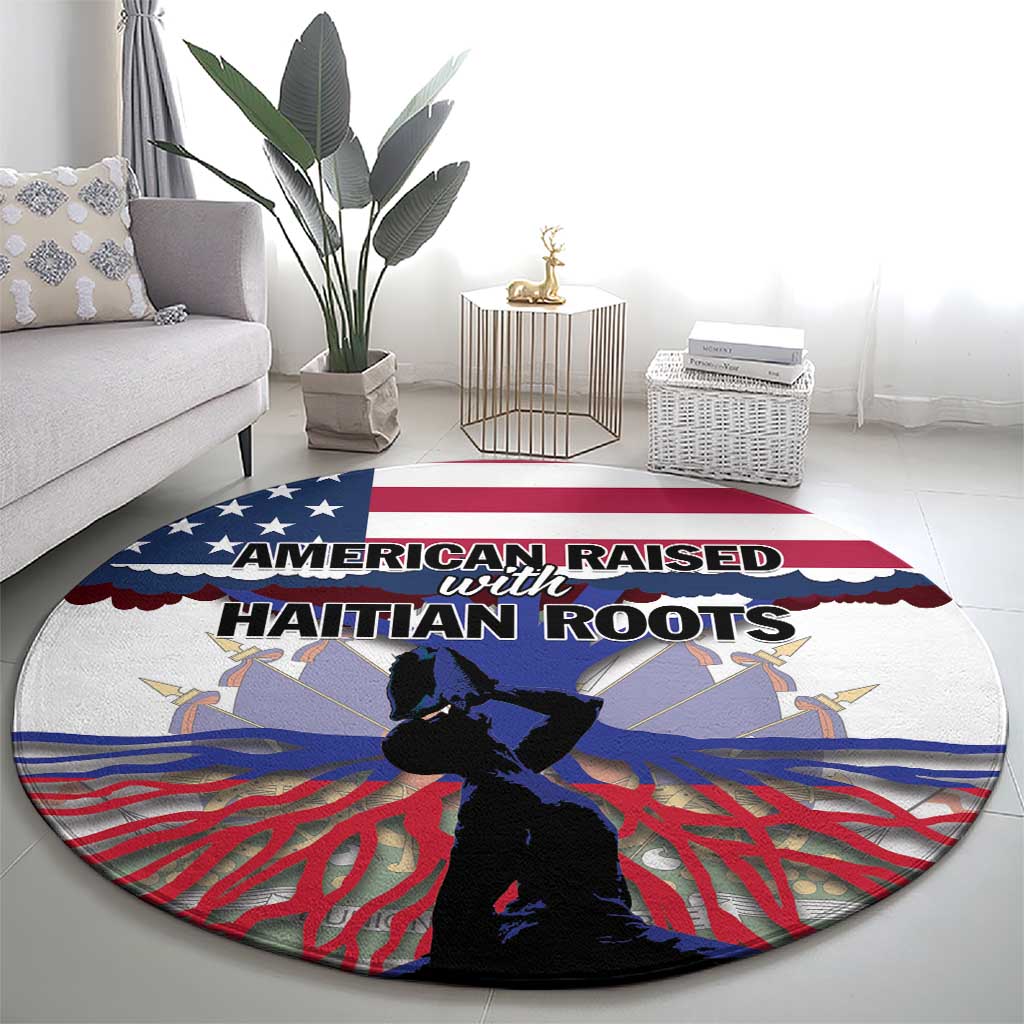 Haiti Heritage Month 2025 Round Carpet American Raised With Haitian Roots