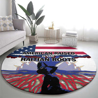 Haiti Heritage Month 2025 Round Carpet American Raised With Haitian Roots
