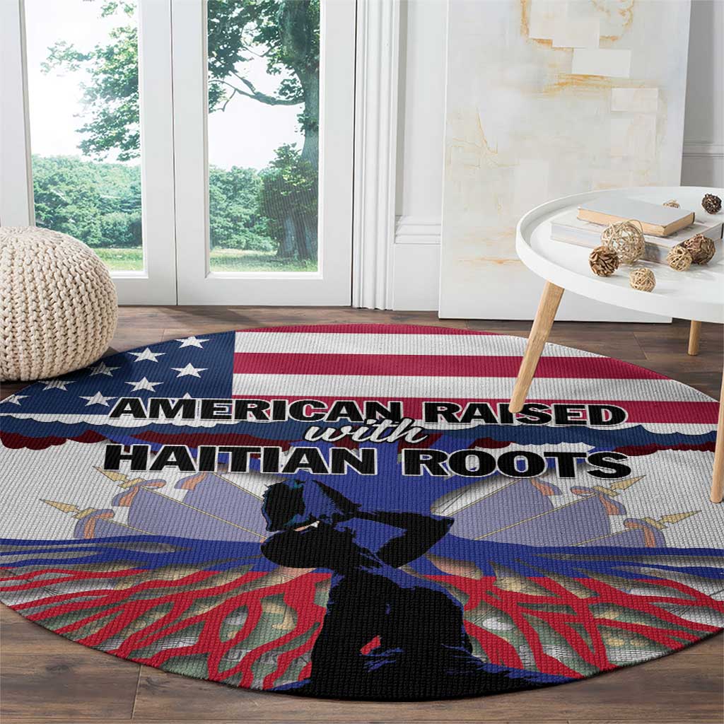 Haiti Heritage Month 2025 Round Carpet American Raised With Haitian Roots