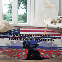 Haiti Heritage Month 2025 Round Carpet American Raised With Haitian Roots