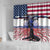 Haiti Heritage Month 2025 Shower Curtain American Raised With Haitian Roots