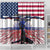 Haiti Heritage Month 2025 Shower Curtain American Raised With Haitian Roots