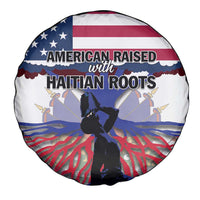 Haiti Heritage Month 2025 Spare Tire Cover American Raised With Haitian Roots