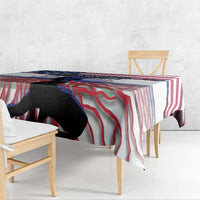 Haiti Heritage Month 2025 Tablecloth American Raised With Haitian Roots