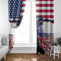 Haiti Heritage Month 2025 Window Curtain American Raised With Haitian Roots