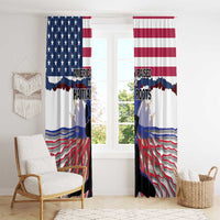 Haiti Heritage Month 2025 Window Curtain American Raised With Haitian Roots