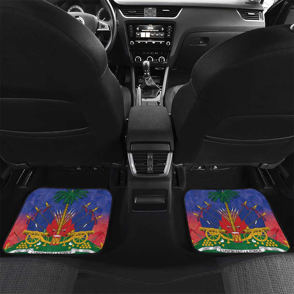 Haitian Americans Zipper Stylized Car Mats Haiti Heritage Month 2025