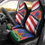 Haitian Americans Zipper Stylized Car Seat Cover Haiti Heritage Month 2025