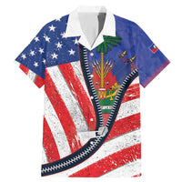 Haitian Americans Zipper Stylized Family Matching Mermaid Dress and Hawaiian Shirt Haiti Heritage Month 2025