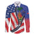 Haitian Americans Zipper Stylized Family Matching Off Shoulder Maxi Dress and Hawaiian Shirt Haiti Heritage Month 2025