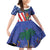 Haitian Americans Zipper Stylized Family Matching Off Shoulder Short Dress and Hawaiian Shirt Haiti Heritage Month 2025