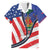 Haitian Americans Zipper Stylized Family Matching Off Shoulder Short Dress and Hawaiian Shirt Haiti Heritage Month 2025