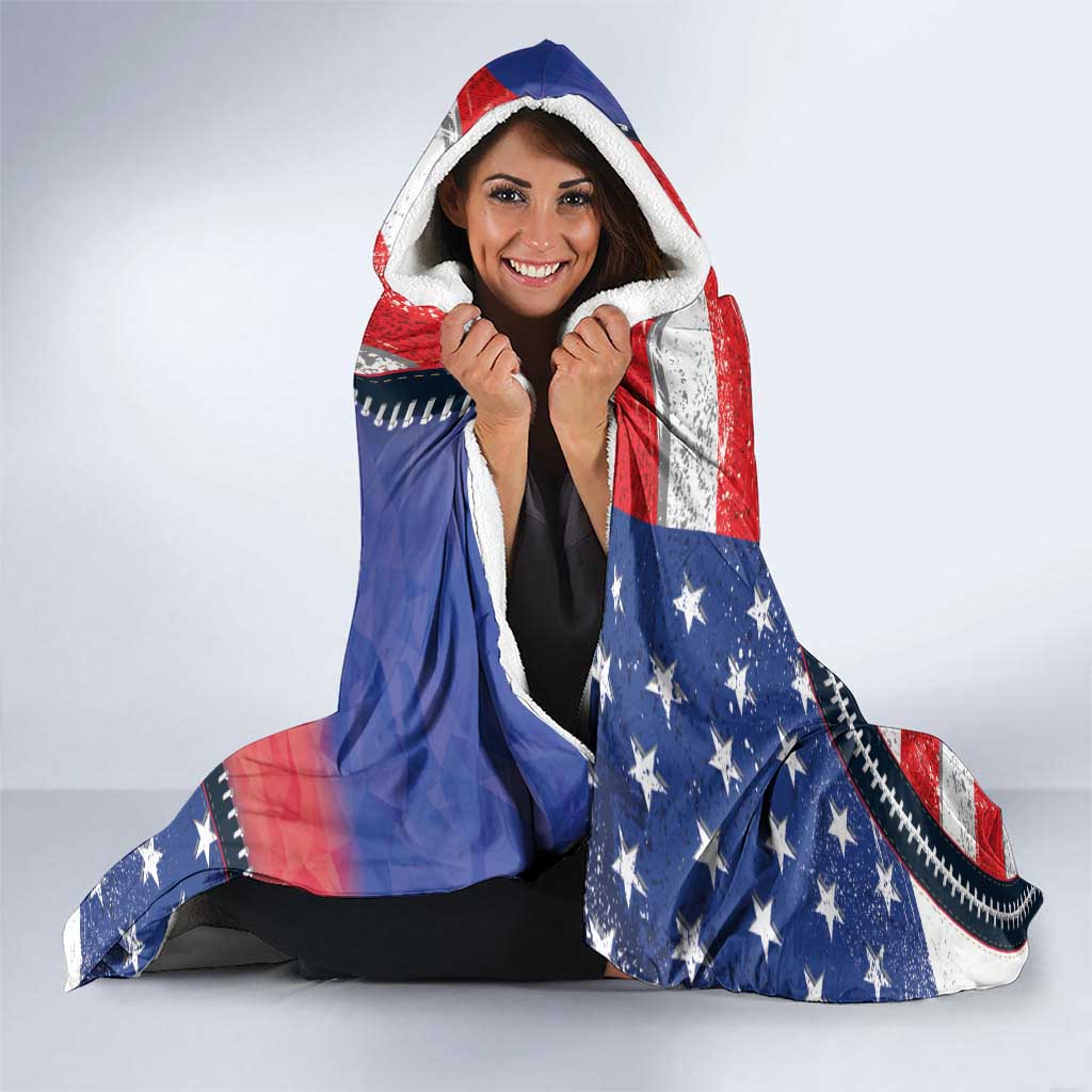 Haitian Americans Zipper Stylized Hooded Blanket Haiti Heritage Month 2025